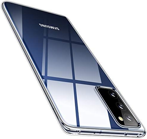 Torras Crystal ברור מיועד לסמסונג גלקסי S20 Fe Case 6.5 '' [בהירות לאורך זמן] [Ultra-Thin] [אנטי-טיפה] אטום הלם ועם זאת רזה Samsung S20